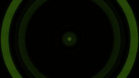 Green led neon tunnel circular flying 3d circle , sphere , balls , ring pattern shapes circular sign animation abstract background, empty copy space board blank backdrop - Powered by Shutterstock - Get 15% off with code: PIKWIZARD15