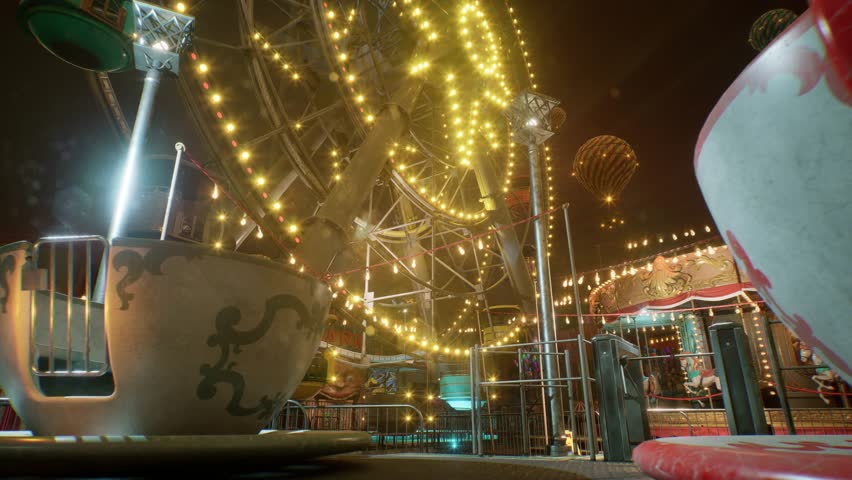 super cool 3d amusement park