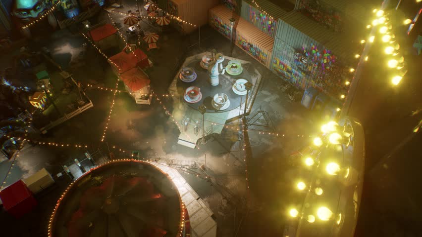 super cool 3d amusement park