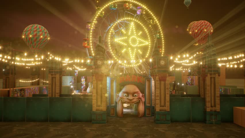 super cool 3d amusement park