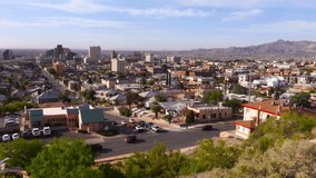 Border City Vibes: 4K Video Tour of El Paso, Texas - Where Culture and History Meet on the Banks of Rio Grande