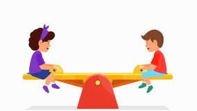 Seesaw Balance animation, ride balancing swing in city park - Powered by Shutterstock - Get 15% off with code: PIKWIZARD15