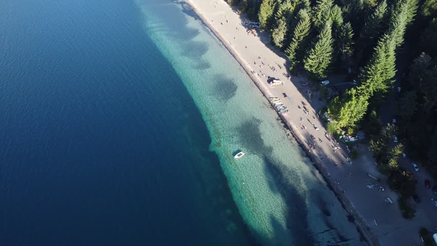 A beautiful beach in Argentine Patagonia