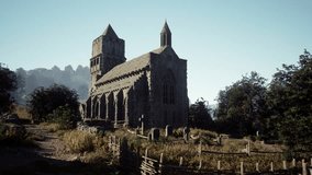 An old Church in a mystical fog - Powered by Shutterstock - Get 15% off with code: PIKWIZARD15