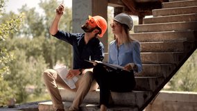 Real Estate Builder Project Architect.Builder Designer On Construction Site.Engineer Developer In Helmet Inspecting Building. Builder Constructor Specialist. Civil Engineer Architect Construction Site - Powered by Shutterstock - Get 15% off with code: PIKWIZARD15