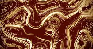 3d brown and white background fluid motion video, gradient motion graphics texture, space, science, liquid movement in a curve or wavy path, seamless lines and shapes
