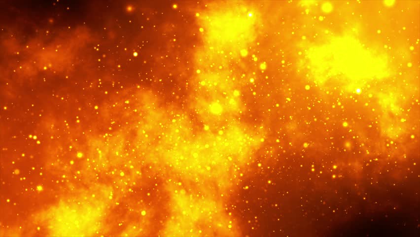 Fire Particle Embers Background. Particles Glitter Background. Golden Particle Background. Seamless Loop Royalty-Free Stock Footage #3493407887
