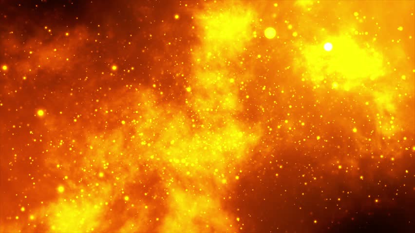 Fire Particle Embers Background. Particles Glitter Background. Golden Particle Background. Seamless Loop Royalty-Free Stock Footage #3493411977