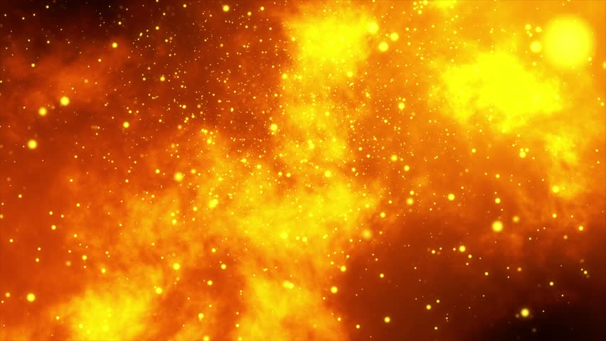 Fire Particle Embers Background. Particles Glitter Background. Golden Particle Background. Seamless Loop Royalty-Free Stock Footage #3493412195