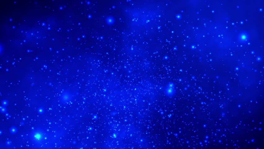 Blue Particle Embers Background. Blue Particles Glitter Background. Blue Particle Background. Seamless Loop Royalty-Free Stock Footage #3493634251
