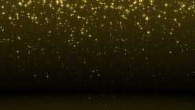 background, gold, sparkles, particles, animation, effects - Powered by Shutterstock - Get 15% off with code: PIKWIZARD15