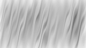 Abstract grey white smooth wavy background animation	