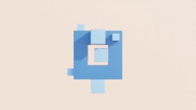 Abstract 3D Rotating Geometry: Seamless Motion Background - Powered by Shutterstock - Get 15% off with code: PIKWIZARD15