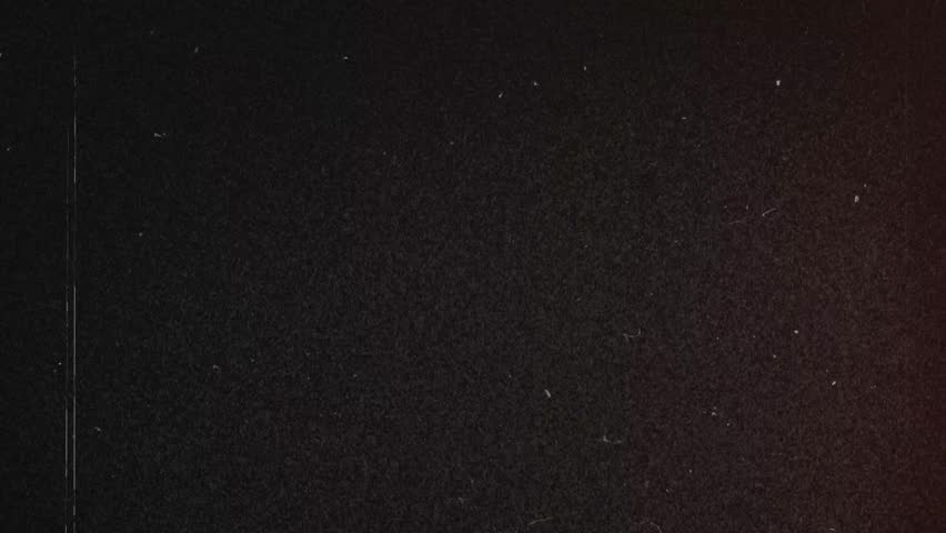 Noise, dust and grain on old damaged film  Dynamic film effect.