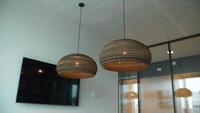 recycled lamps in an office - Powered by Shutterstock - Get 15% off with code: PIKWIZARD15