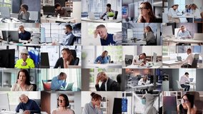 Bored Workaholic People At Office Desks In Office - Powered by Shutterstock - Get 15% off with code: PIKWIZARD15