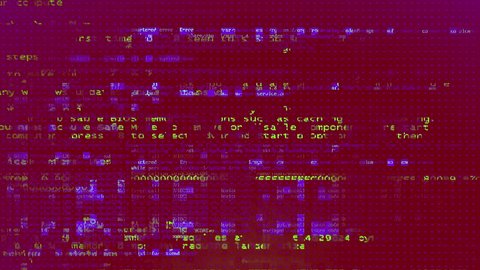 Sequence Changing Blue Screen Data Computer Stock Footage Video (100% ...