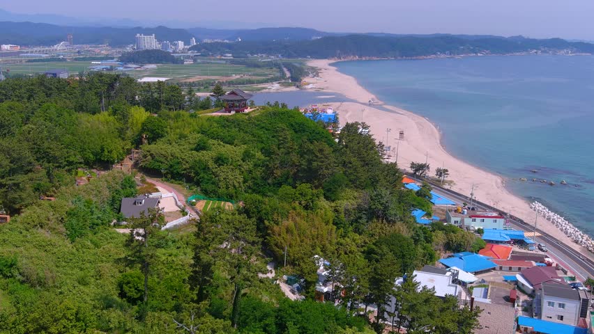 Mangyangjeong Pavilion, one of the eight scenic spots of the Gwandong region in Korea