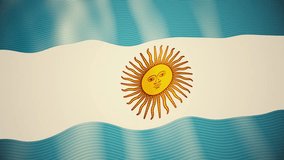 Argentina | Animated waving flag background  - Powered by Shutterstock - Get 15% off with code: PIKWIZARD15
