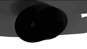 Black blot Editing Video transitions 4k. 3D Illustration - Powered by Shutterstock - Get 15% off with code: PIKWIZARD15