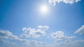 beautiful blue sky with soft white clouds timelapse for abstract background
 - Powered by Shutterstock - Get 15% off with code: PIKWIZARD15