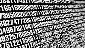 Algorithmic number crunching counting, increasing, and transferring random numbers on black background for data processing and machine learning in science - Powered by Shutterstock - Get 15% off with code: PIKWIZARD15
