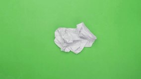 Torn, ripped piece of horizontal white paper with soft shadow is on squared grey background paper ball - Powered by Shutterstock - Get 15% off with code: PIKWIZARD15