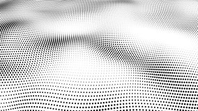 Black digital dots form waves against on animated abstract background. Futuristic, Modern, Digital, abstract, and technological dots on a wavy background - Powered by Shutterstock - Get 15% off with code: PIKWIZARD15
