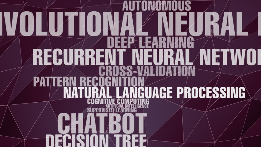 Natural language processing algorithm and neural network in deep learning abstract background of ai artificial intelligence technology Royalty-Free Stock Footage #3497088395