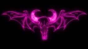 Rams Head Skull with wings - Powered by Shutterstock - Get 15% off with code: PIKWIZARD15