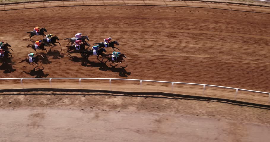 Sky Chase Drone Pursuit of Horseback Riding