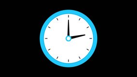 4k Animation of Clock with Moving Arrows. Stopwatch Animation. Timer Animation - Powered by Shutterstock - Get 15% off with code: PIKWIZARD15