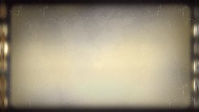 4K Overlay retro film FX effect. Old film strip rolling with details, scratches, noise and grain. Hand written markers and lines on noisy tape. Vintage film burn with light leaks in red, violet colors - Powered by Shutterstock - Get 15% off with code: PIKWIZARD15