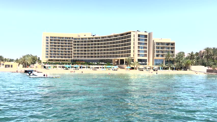 Take a boat trip to see the seaside atmosphere of Aqaba Jordan. It