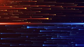 Abstract digital background with glowing neon particle lines. movement of a stream of luminous bright lines. Digital technology, social media connection, fast internet connection. Seamless loop
 - Powered by Shutterstock - Get 15% off with code: PIKWIZARD15