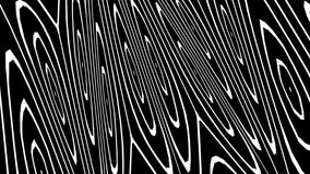 
Black And White lines. Abstract wallpaper.Background with moving black stripes. Seamless 4k animation.