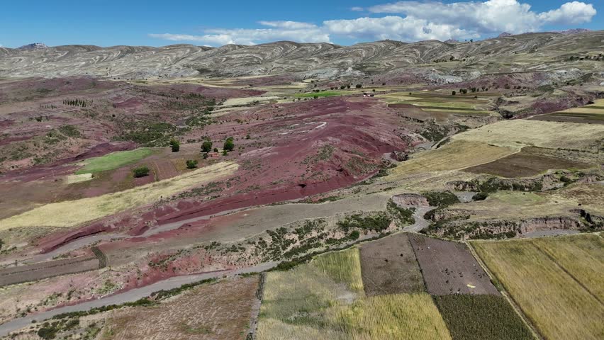 Sucre Bolivia hike landscapes south american drone aerial view mountains nature