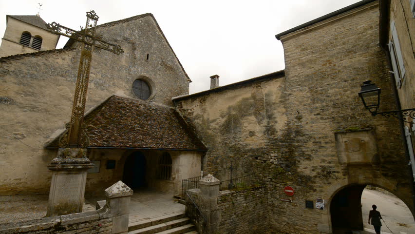 église saint pierre, Chateau Chalon, Jura, Franche-Comte, France, Europe.