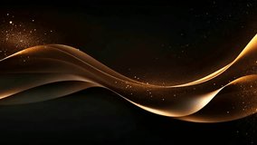 Black luxury corporate background with golden lines and shape. Seamless looping motion design. Video animation Ultra HD 4K 3840x2160
 - Powered by Shutterstock - Get 15% off with code: PIKWIZARD15