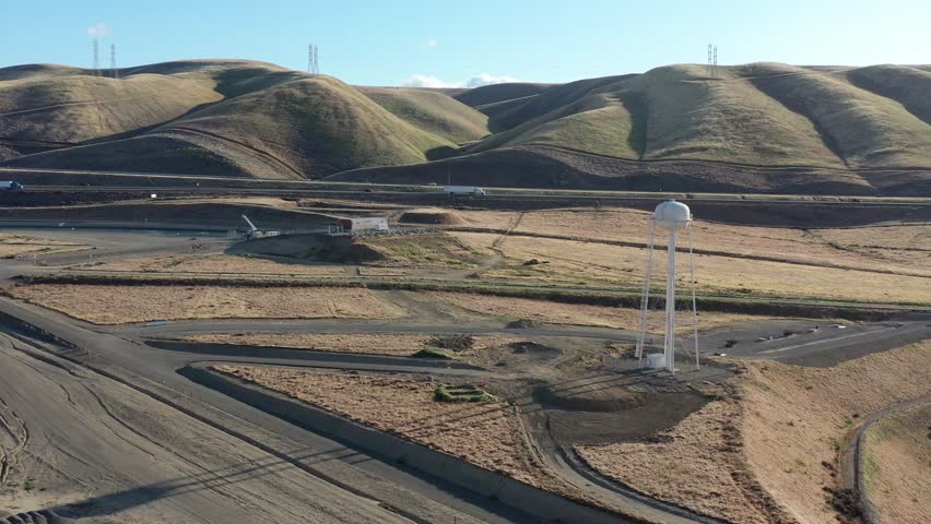 Water Tower in Central Valley california