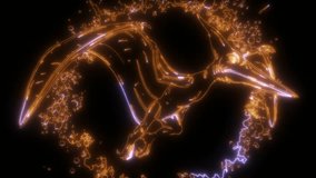 video of Pteranodon flying dinosaur - Powered by Shutterstock - Get 15% off with code: PIKWIZARD15