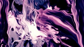Purple background gradient liquid waves. Motion clip video.