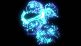 video animation of birds head - Powered by Shutterstock - Get 15% off with code: PIKWIZARD15