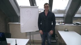 The guy tells about the insane growth of bitcoin - Powered by Shutterstock - Get 15% off with code: PIKWIZARD15