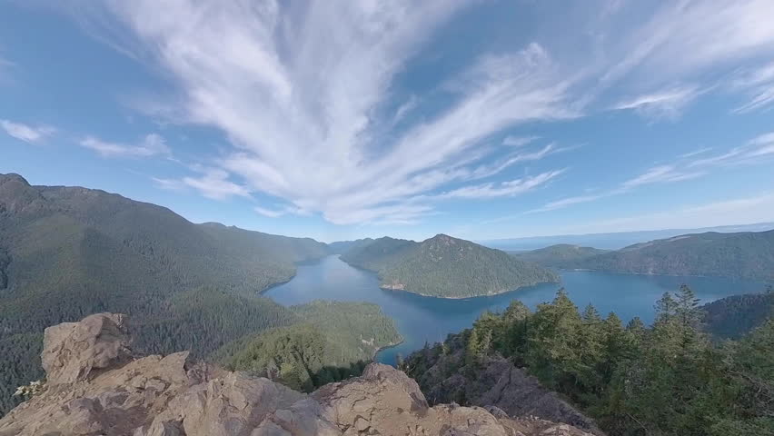 View of Mount Storm King in Olympic National Park