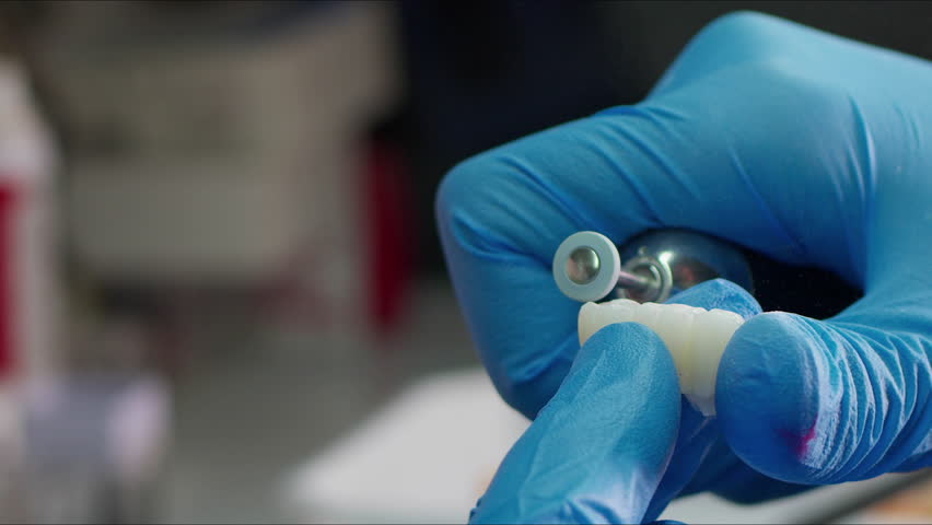 Zirconium porcelain and implant studies in the Dental Teeth Laboratory