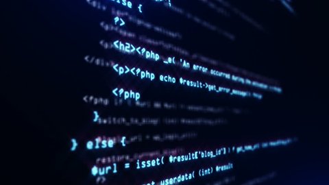 Loopable Programming code running down in terminal