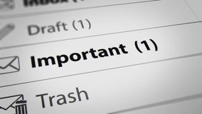 Animate Number of Important Mail Increases. Fictitious Data Created Exclusively for This Concept Footage
 - Powered by Shutterstock - Get 15% off with code: PIKWIZARD15