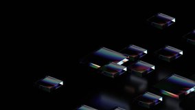 Abstract animation, geometric background design, 4k seamless looped video, 3d render - Powered by Shutterstock - Get 15% off with code: PIKWIZARD15