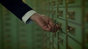 Bank Vault Deposit Boxes Safe Room for Storing Wealth in Depository - Powered by Shutterstock - Get 15% off with code: PIKWIZARD15